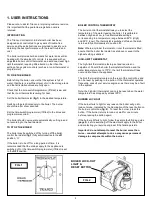 Preview for 4 page of Trianco Contractor H.E. 50/90 EXTERNAL User, Installation, Comissioning & Servicing Instructions