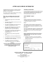 Preview for 6 page of Trianco Contractor WM70 HE INTERNAL User, Installation, Commissioning & Servicing Instructions