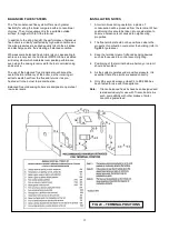 Preview for 19 page of Trianco Contractor WM70 HE INTERNAL User, Installation, Commissioning & Servicing Instructions