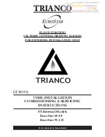 Trianco EuroStar 50-90 User, Installation, Commissioning & Servicing Instructions preview