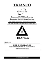 Trianco EuroStar Premier 100/125 Condensing User, Installation, Commissioning & Servicing Instructions preview