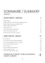 Preview for 3 page of TriangleTube 40th anniversary COMETE User Manual & Warranty