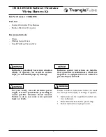 Preview for 1 page of TriangleTube CHALLENGER CCRKIT38 Manual