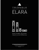 TriangleTube ELARA LN05 Owner'S Manual & Warranty preview