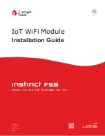 Preview for 1 page of TriangleTube instinct FSB SOLO 110-155-199 Installation Manual