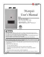 TriangleTube Marquis TWH180 User Manual preview
