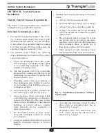 Предварительный просмотр 6 страницы TriangleTube Prestige Solo 399 Manual