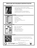 Предварительный просмотр 12 страницы TriangleTube Prestige Solo 399 Manual