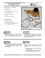 TriangleTube PSRKIT84 Manual preview