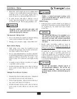 Preview for 9 page of TriangleTube SMART 100 Installation And Maintenance Manual