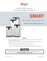 TriangleTube SMART Series Installation & Maintenance Manual preview