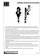 Triarch 29220/2 Assembly Instruction предпросмотр