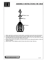 Triarch 29229 Assembly Instructions предпросмотр