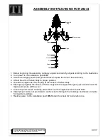 Предварительный просмотр 1 страницы Triarch 29234 Assembly Instructions