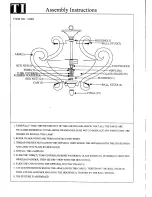 Предварительный просмотр 1 страницы Triarch 31061 Assembly Instructions