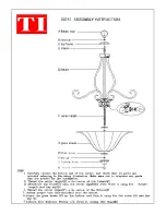 Предварительный просмотр 1 страницы Triarch 33212 Assembly Instructions