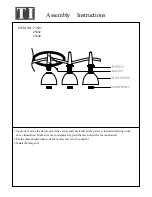 Triarch Indoor Lighting 25602 Assembly Instructions preview