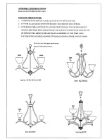 Triarch Indoor Lighting 29643 Assembly Instructions предпросмотр