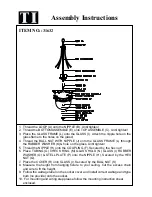 Triarch Indoor Lighting 31632 Assembly Instructions preview