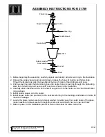 Triarch Indoor Lighting 31759 Assembly Instructions preview