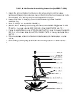 Предварительный просмотр 2 страницы Triarch Pendant 31601-34 6lts Assembly Instructions