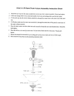 Triarch Semi Flush Fixture 31441 2LTS Assembly Instruction Sheet preview