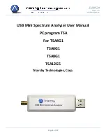 Triarchy TSA12G5 User Manual preview