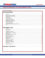 Preview for 2 page of TRIATEK FMS-1655R Installation Manual