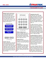 Preview for 15 page of TRIATEK FMS-1655R Installation Manual