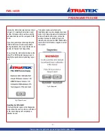 Preview for 17 page of TRIATEK FMS-1655R Installation Manual