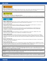 Preview for 4 page of TRIATEK FMS-2000M Installation Manual