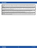 Preview for 5 page of TRIATEK FMS-2000M Installation Manual