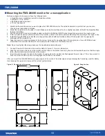 Preview for 11 page of TRIATEK FMS-2000M Installation Manual