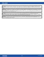 Preview for 5 page of TRIATEK FMS-2000M User Manual