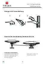 Preview for 16 page of Triax 109170 Installation And User Instructions Manual