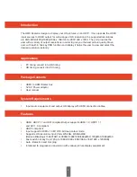 Предварительный просмотр 4 страницы Triax 310010 Operating Manual