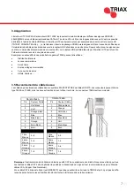 Preview for 27 page of Triax 310039 User Manual