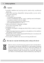 Preview for 3 page of Triax 325110 Assembly Manual