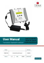 Preview for 1 page of Triax 360230 User Manual
