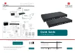 Preview for 1 page of Triax 383101 Quick Manual