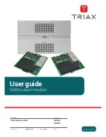 Предварительный просмотр 1 страницы Triax 492055 User Manual