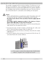 Предварительный просмотр 12 страницы Triax CC2CT 800 C Assembly Instruction Manual