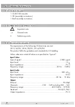 Предварительный просмотр 4 страницы Triax CCAV 300 Assembly Instruction Manual