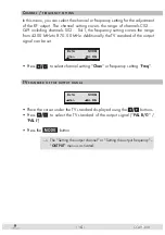 Предварительный просмотр 15 страницы Triax CCAV 300 Assembly Instruction Manual