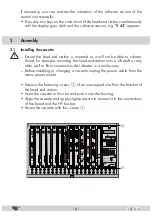 Preview for 8 page of Triax CCE 210 Assembly Instructions Manual