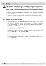 Preview for 32 page of Triax CCE 210 Assembly Instructions Manual