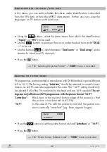 Предварительный просмотр 22 страницы Triax CGS 470 Assembly Instruction Manual