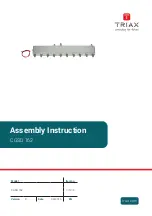 Preview for 1 page of Triax CGSD 162 Assembly Instruction Manual