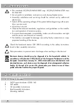 Preview for 3 page of Triax CGSD 162 Assembly Instruction Manual