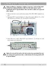 Предварительный просмотр 6 страницы Triax CGSD 162 Assembly Instruction Manual